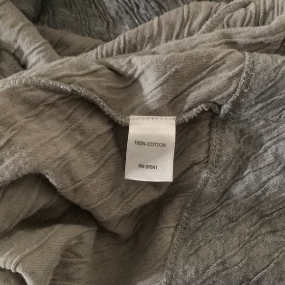 Pure j.Jill women’s gray long sleeves textured 2 pocket above the knee dress - Picture 5 of 10